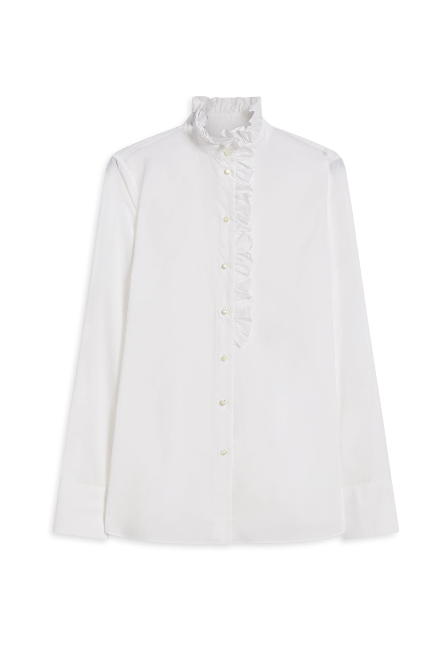 PARACHUTE RUFFLE TRIM SHIRT