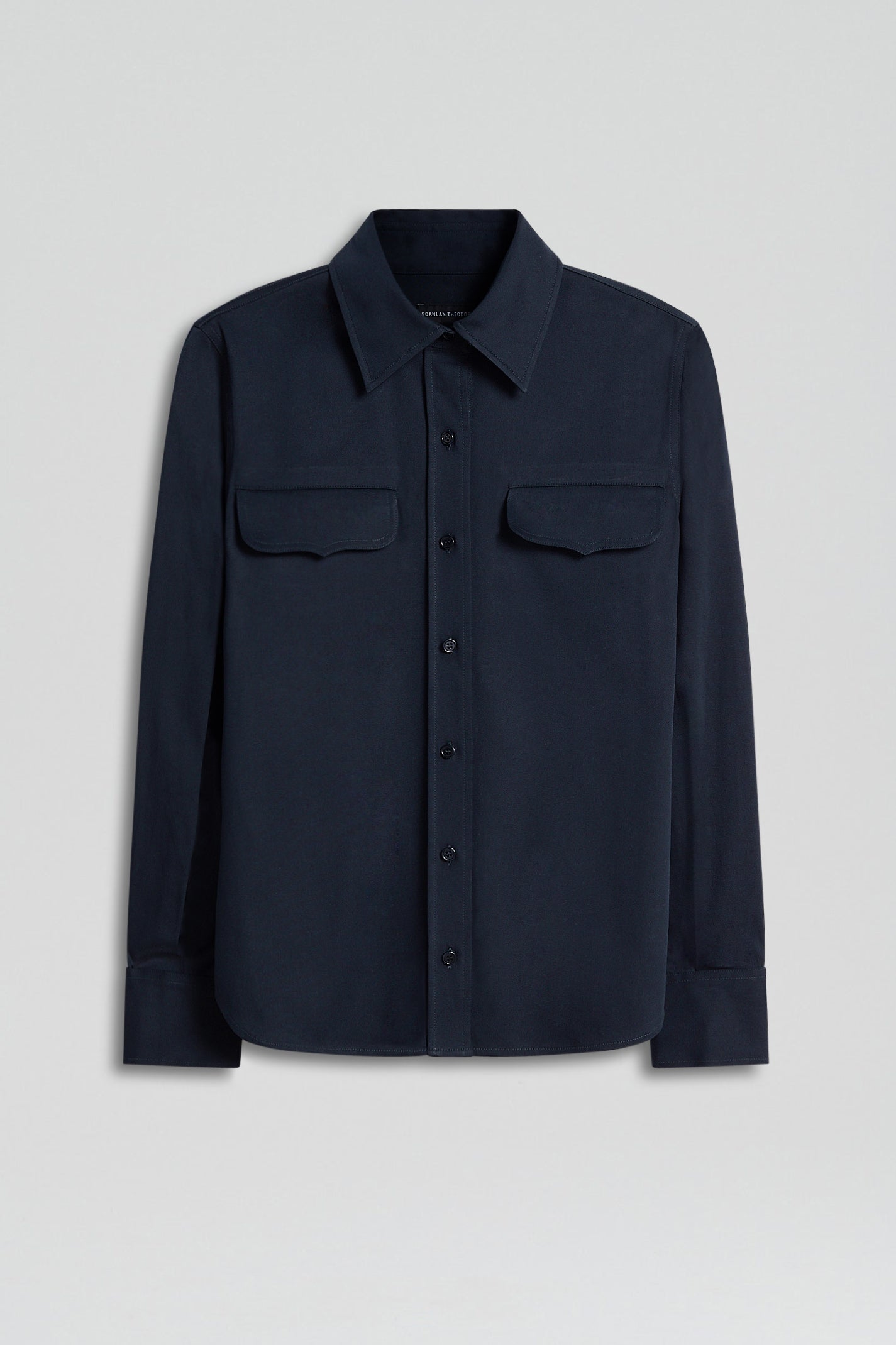 SOFT CARGO SHIRT - NAVY - Scanlan Theodore EU