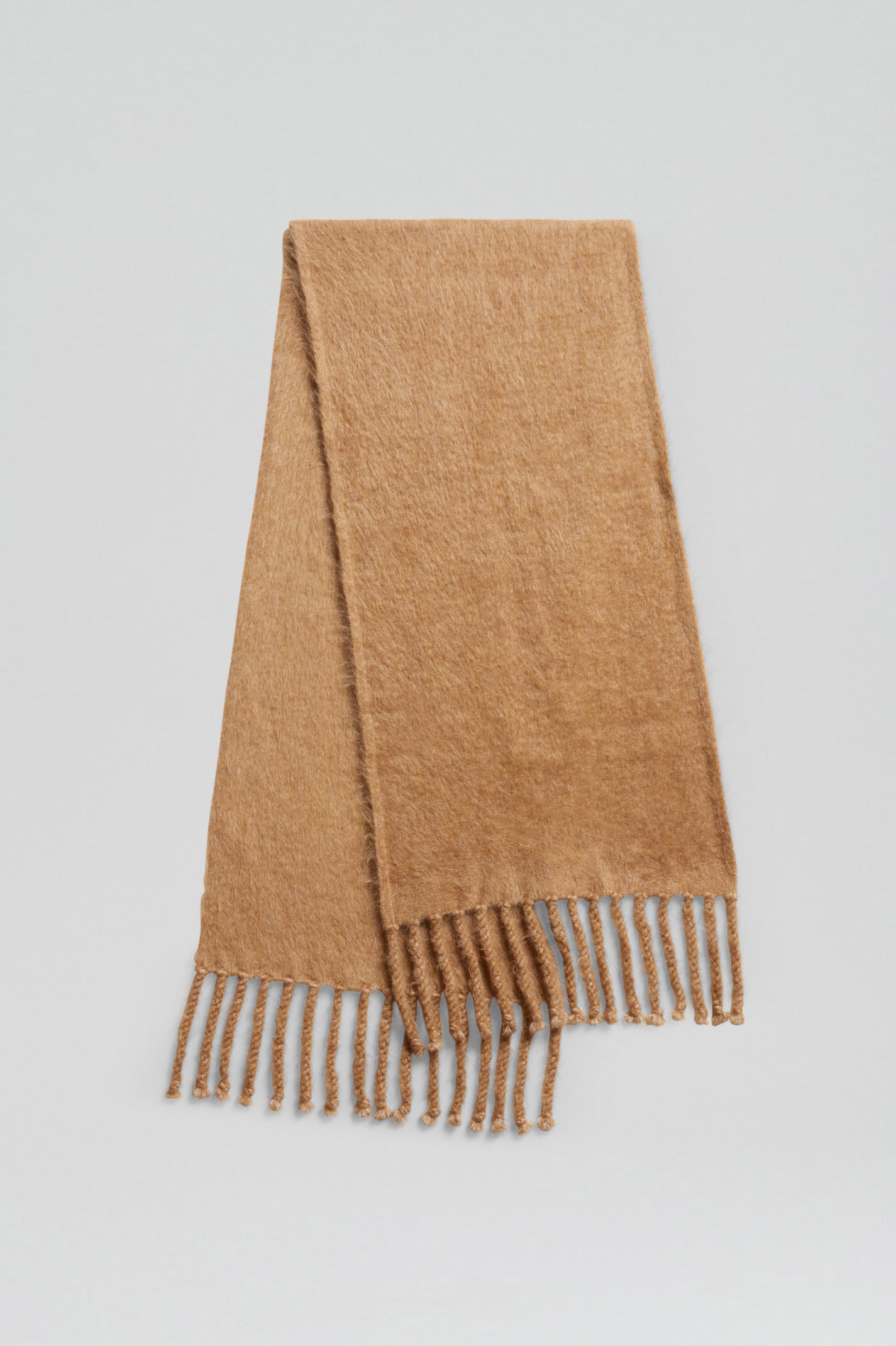 Leto Collection Chunky Oversized Pocket Scarf Camel