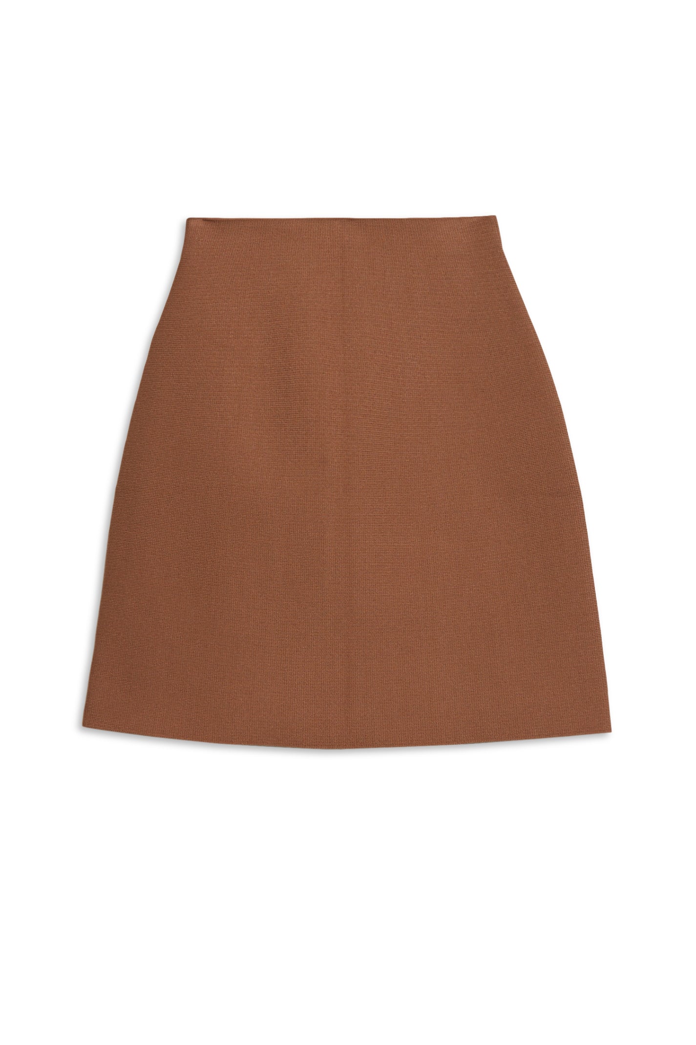 CREPE KNIT MINI SKIRT