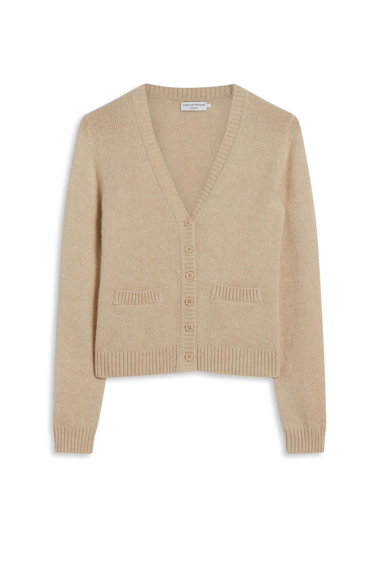 CASHMERE V-NECK SLIM CARDIGAN