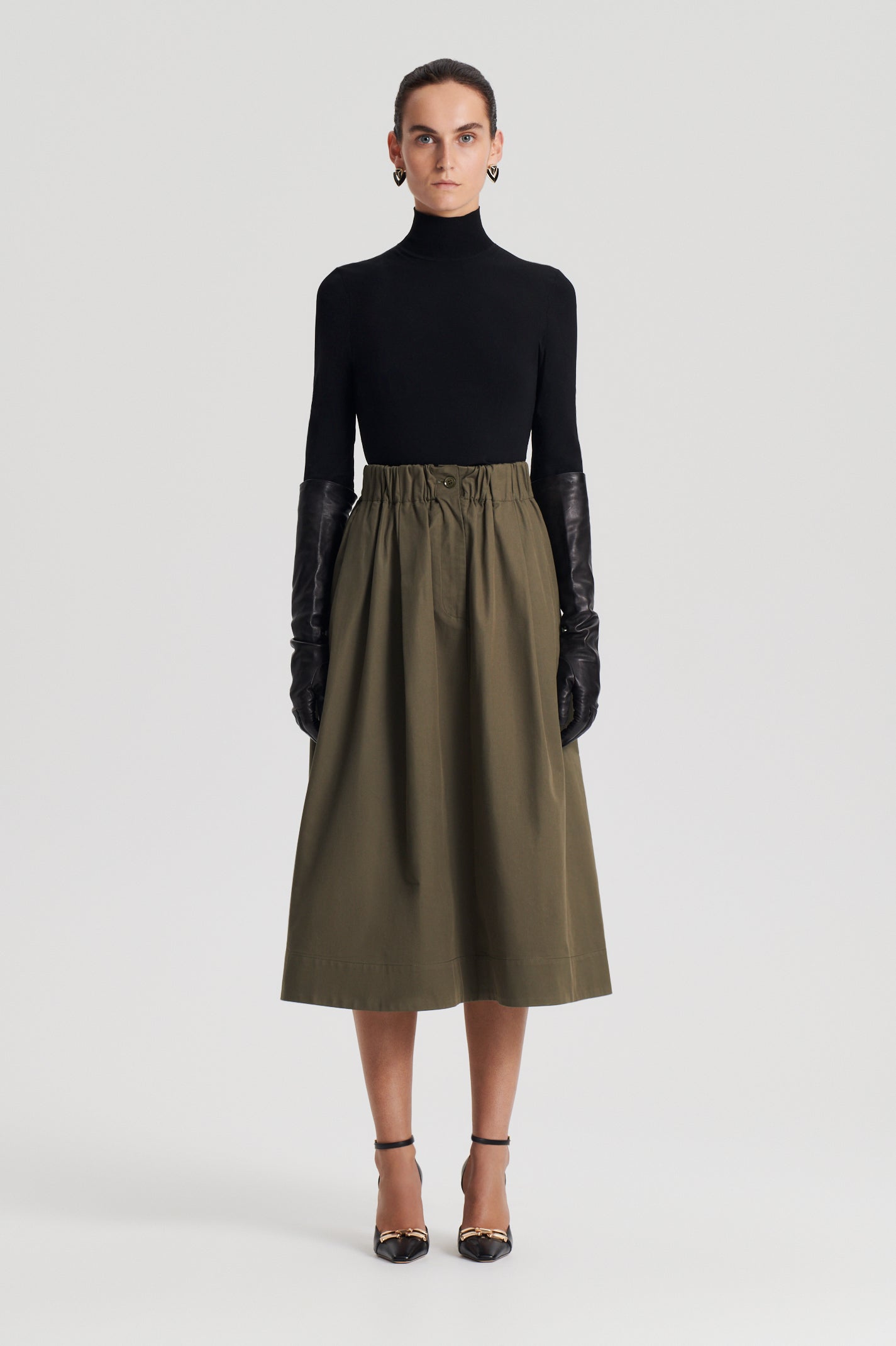 WIDE CARGO SKIRT