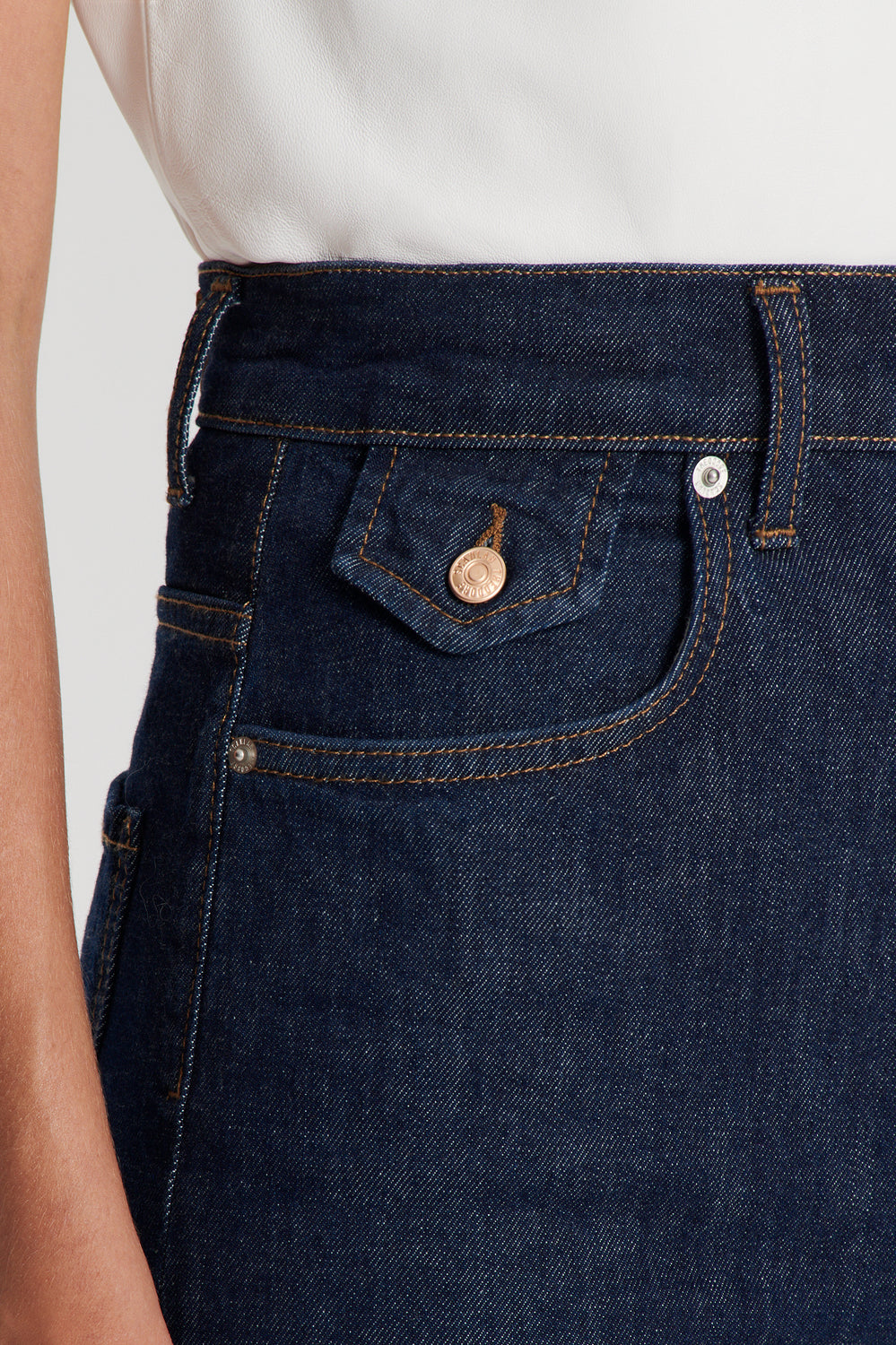 DENIM FIVE POCKET JEAN - INDIGO.B - Scanlan Theodore