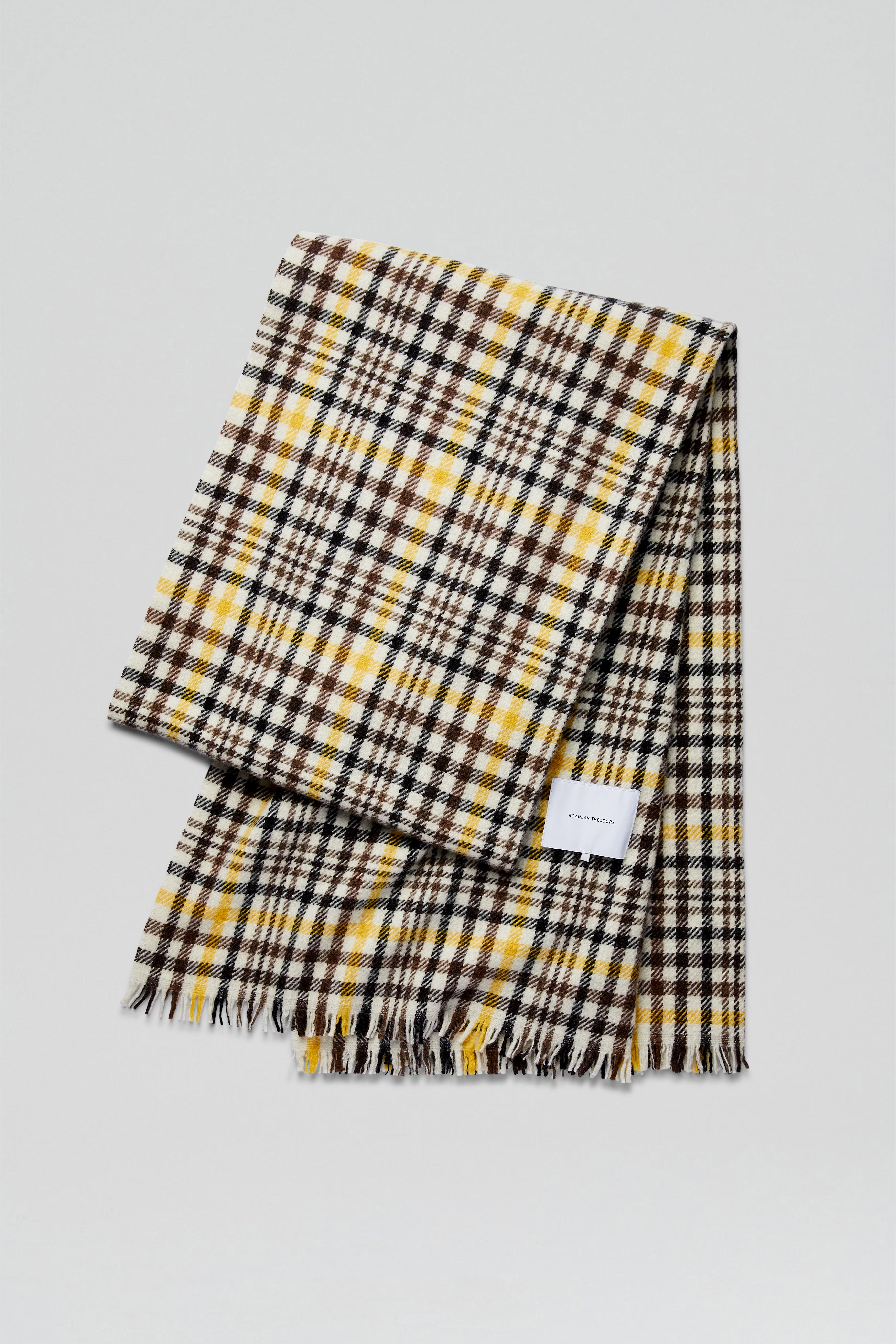 ITALIAN PLAID SCARF