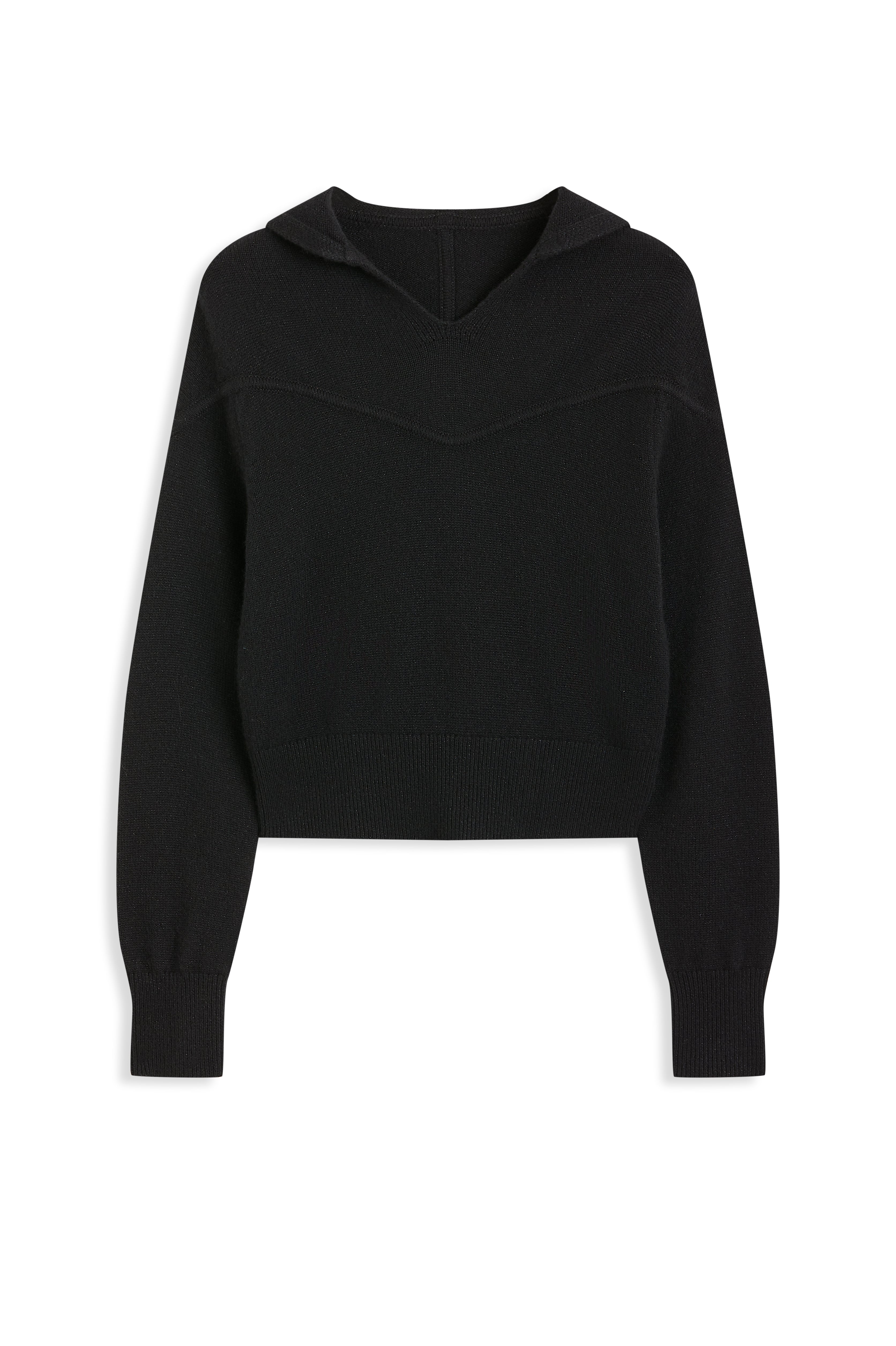 CASHMERE HOODED SWEATER