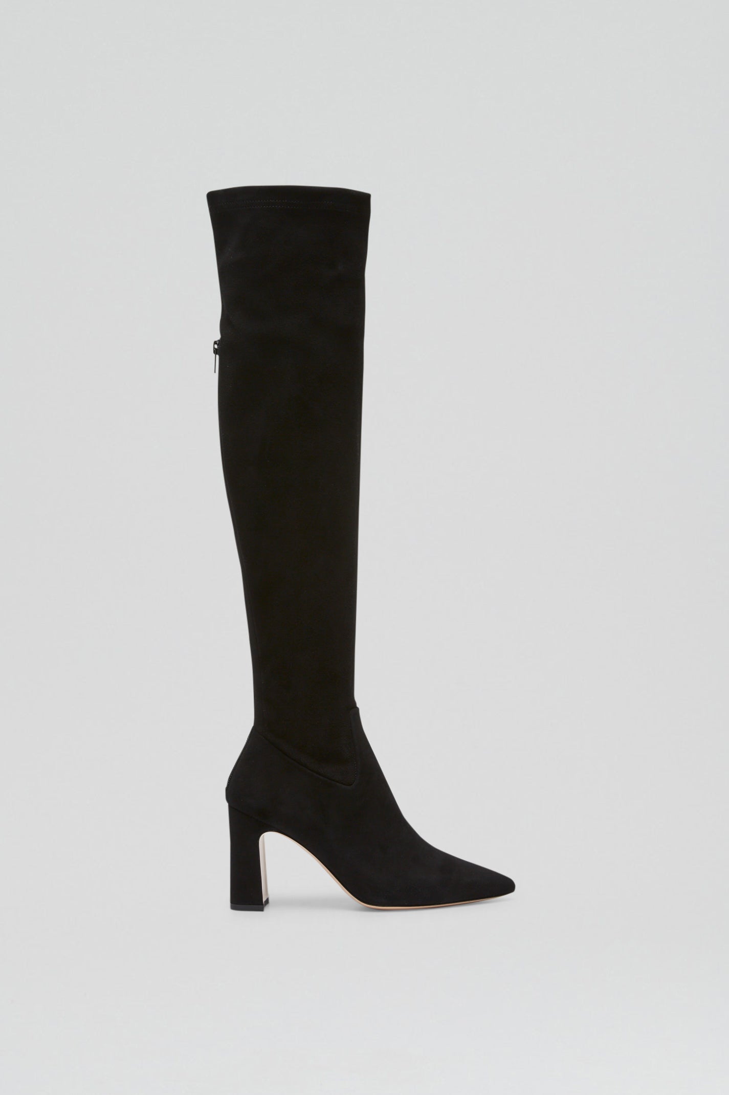STRETCH SUEDE OVER THE KNEE BOOT 8.5