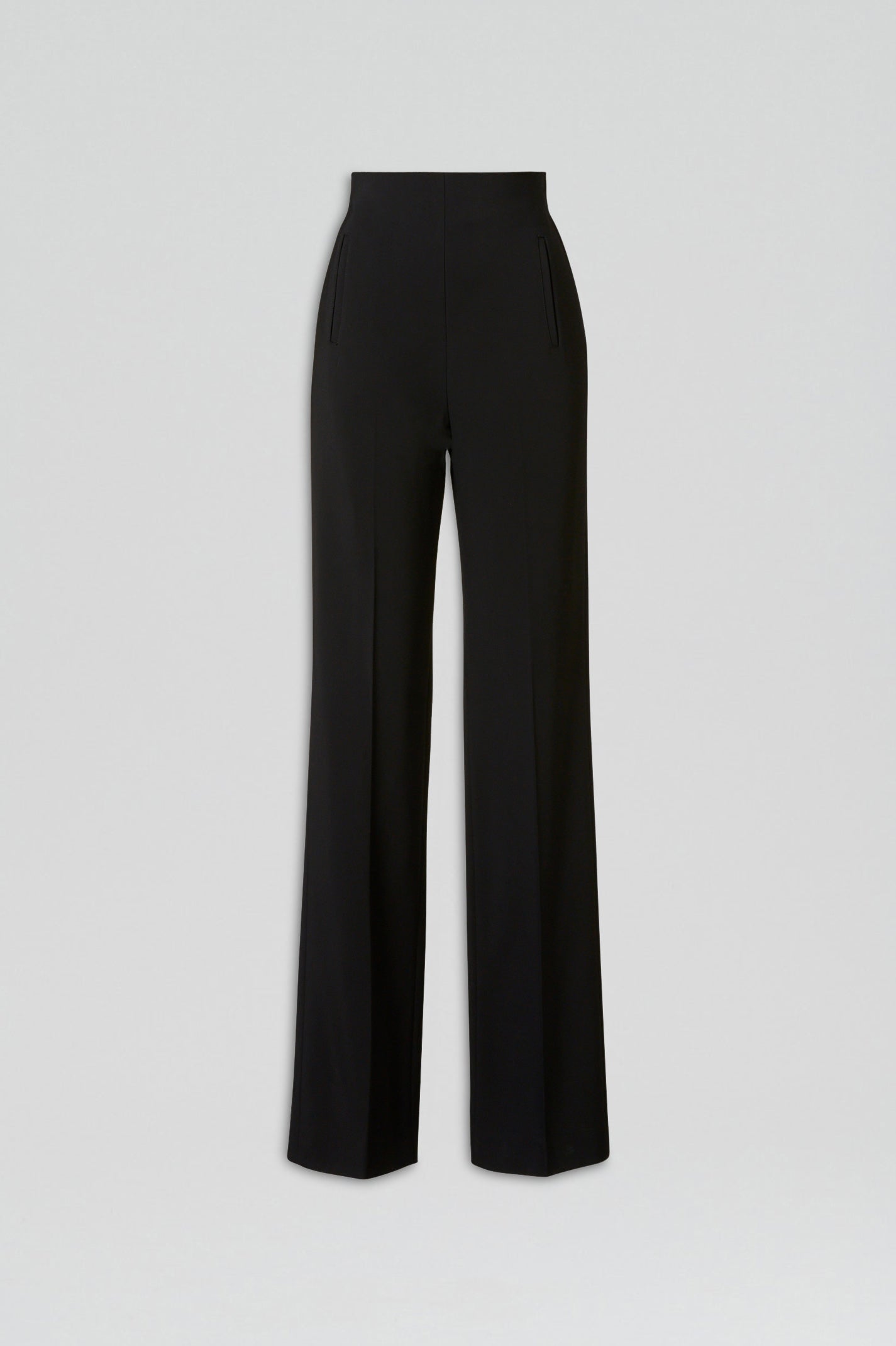 High Waist Trousers - Black