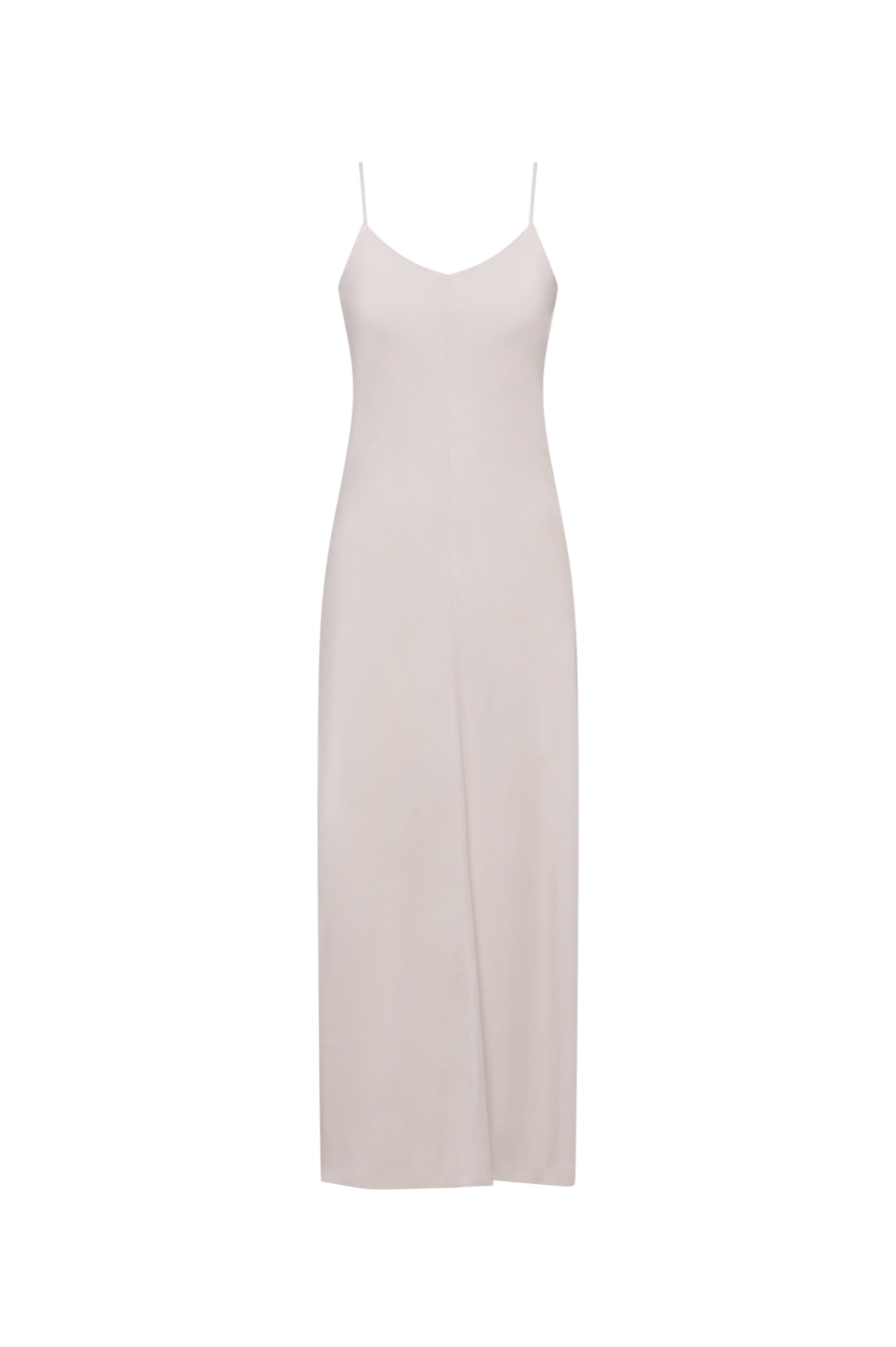 POWDERED VISCOSE SLIP DRESS - FRAPPE - Scanlan Theodore EU