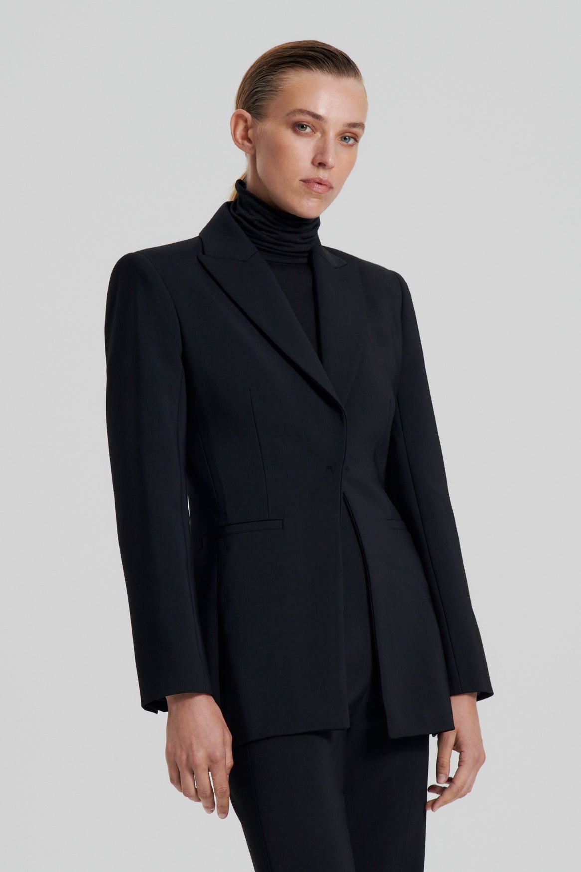 TAILORED JACKET - BLACK - Scanlan Theodore