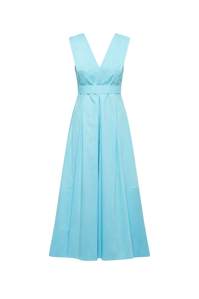 PARACHUTE PANELLED DRESS-FRENCH BLUE - Scanlan Theodore
