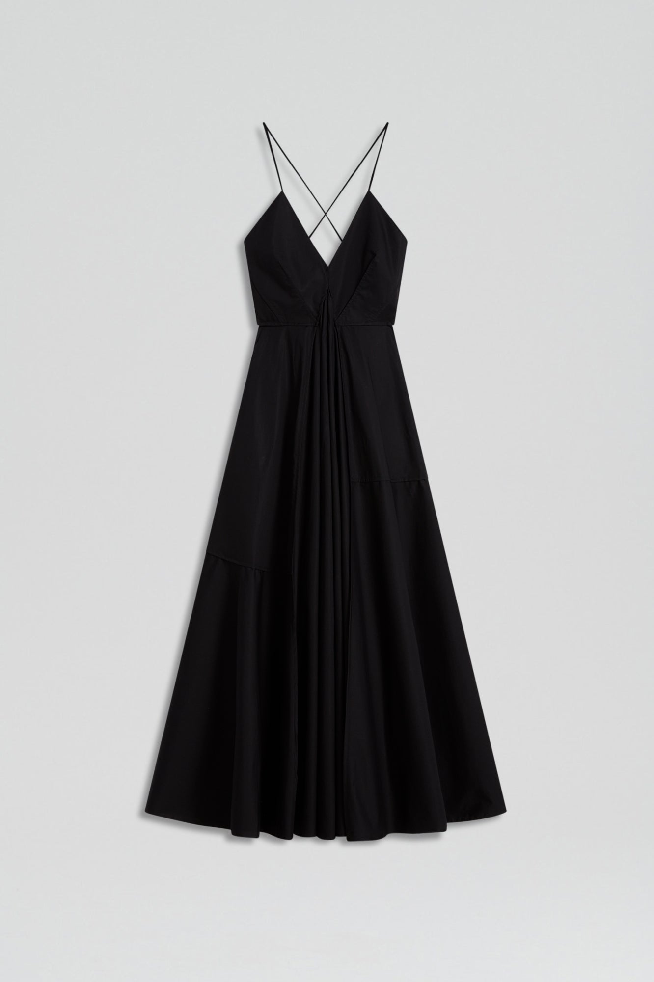 PARACHUTE STRAPPY DRESS - BLACK - Scanlan Theodore