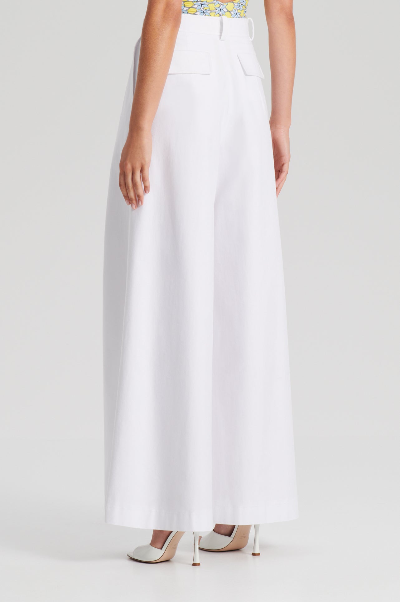 Womens Melissa Odabash white Krissy Wide-Leg Trousers | Harrods UK