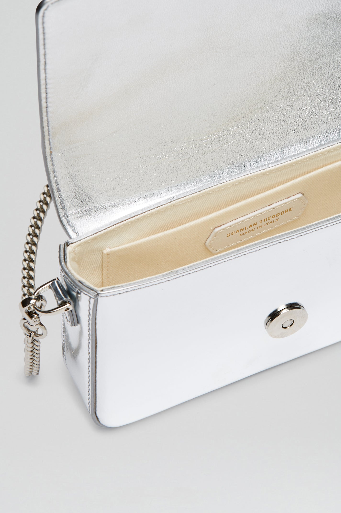 MINI CRYSTAL SLIM BAG - SILVER - Scanlan Theodore