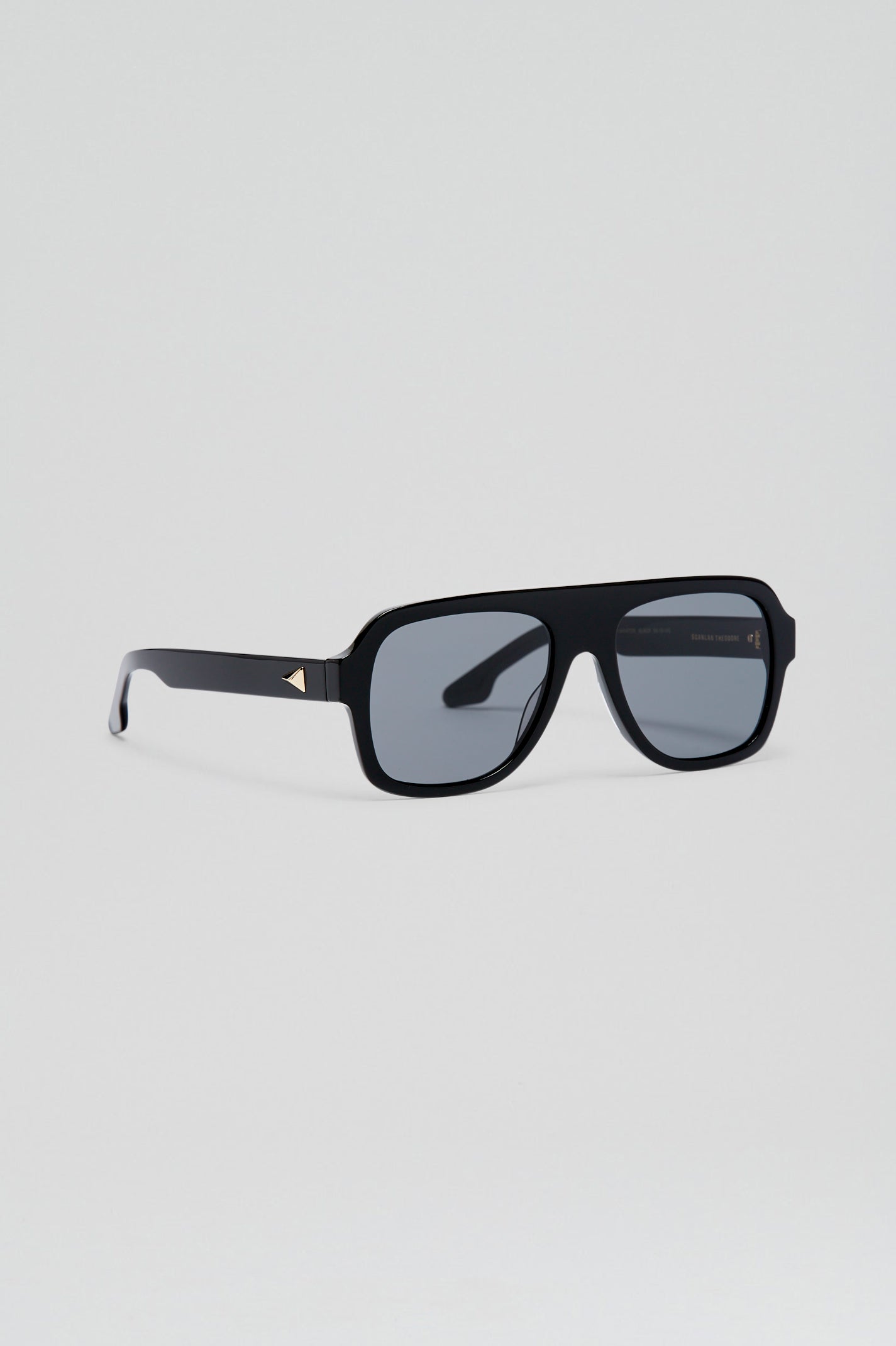 st-flat-top-aviator-sunglasses-black