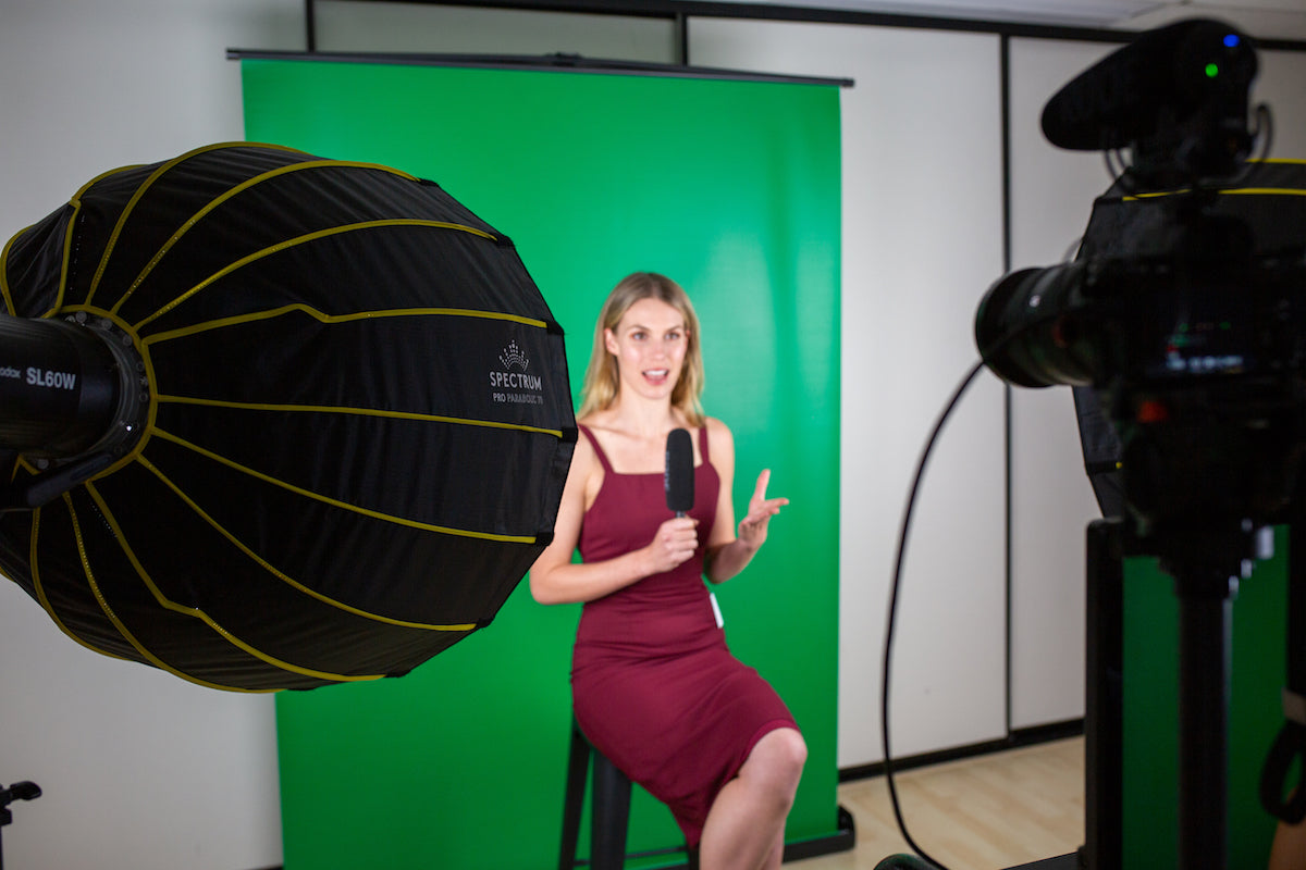 spectrum parabolic umbrella softbox lighting modifier 90cm