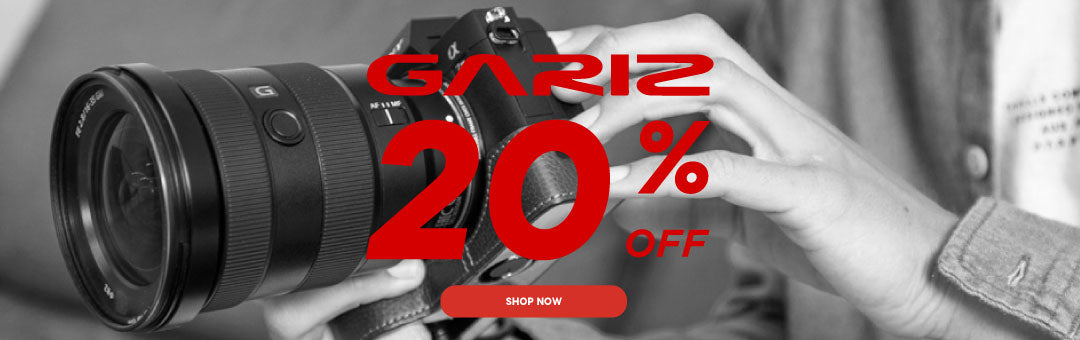 Gariz Leather Camera Cases and Accessories Sale
