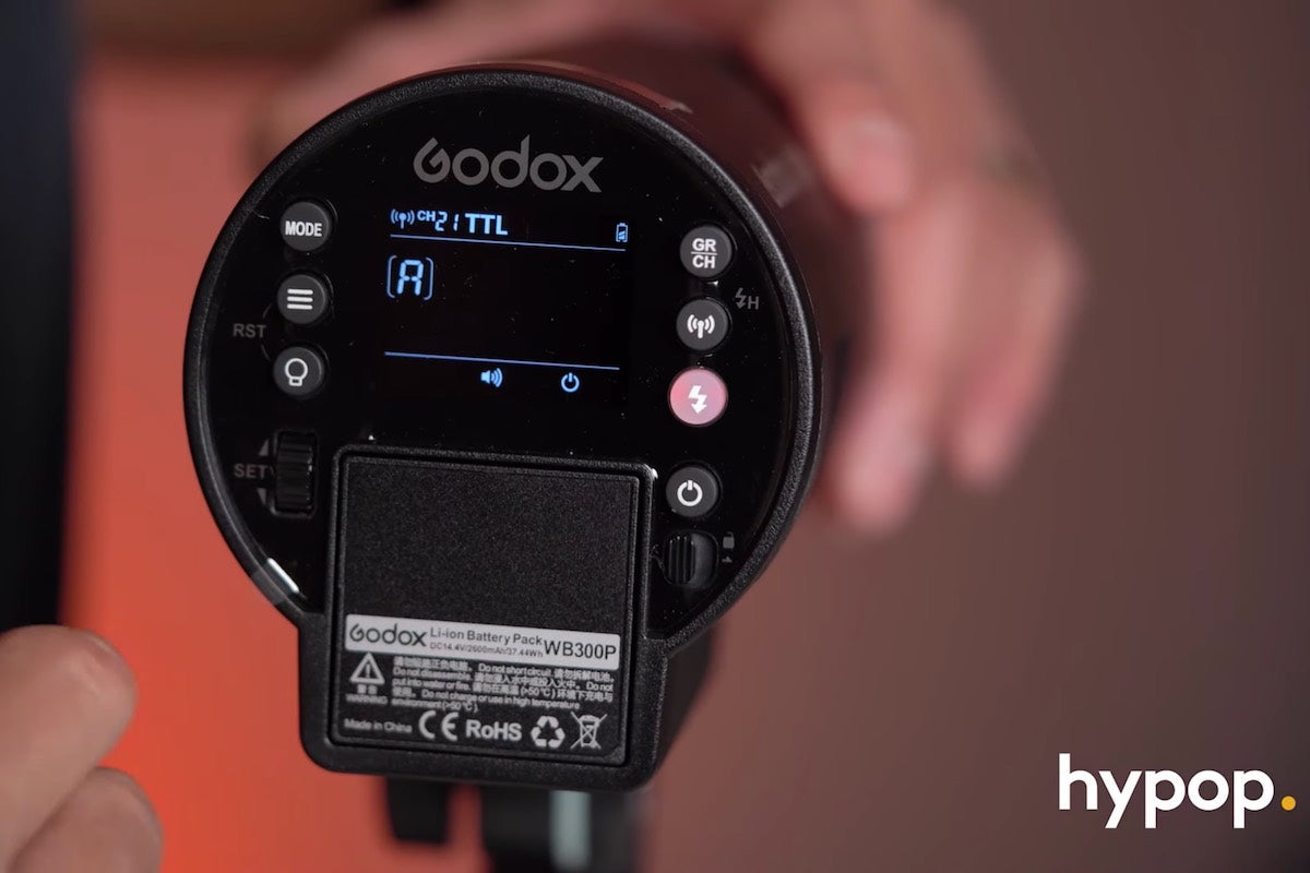 Godox AD300Pro Menu Options