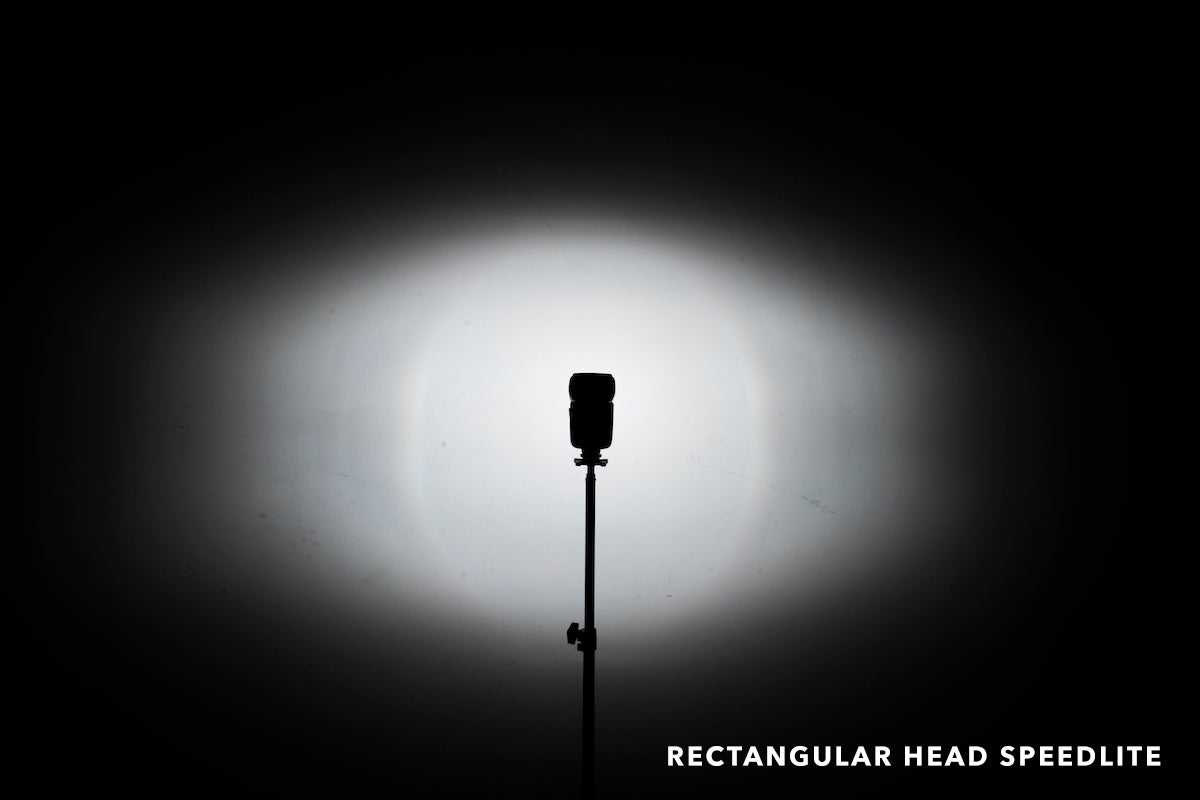 rectangular head speedlite