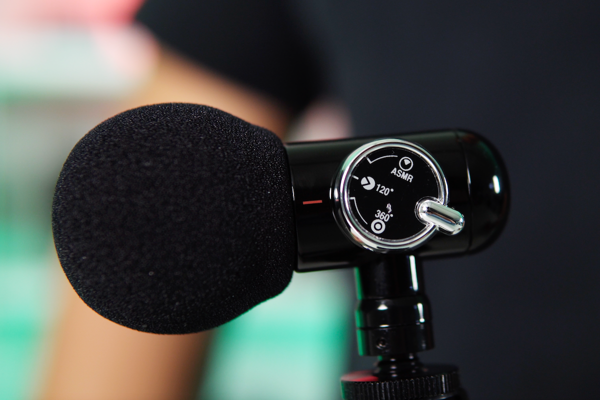 orangemonkie qmic content creator video microphone kit mic modes