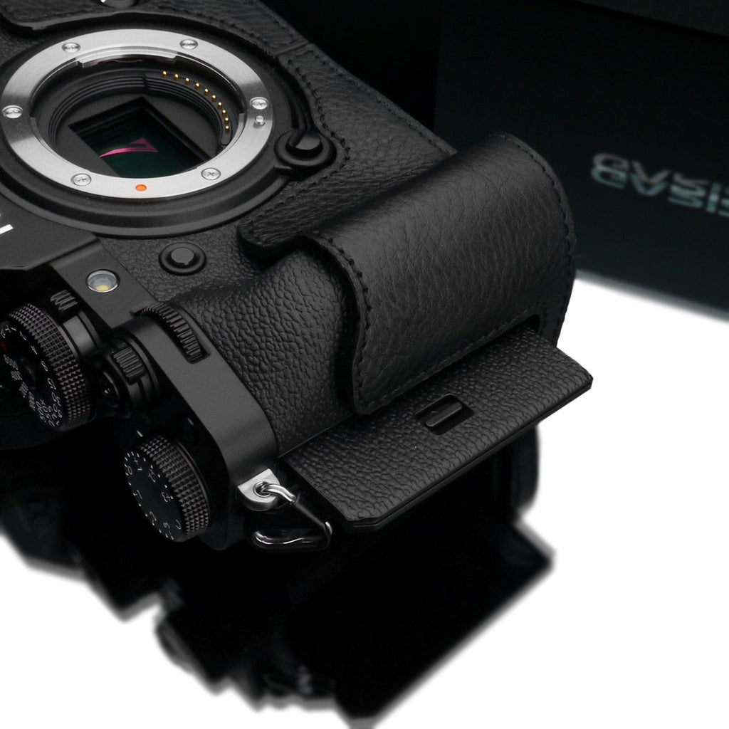 De eigenaar Blokkeren optie Gariz XS-CHXT4BK Black Leather Camera Half Case for Fujifilm X-T4 – Hypop