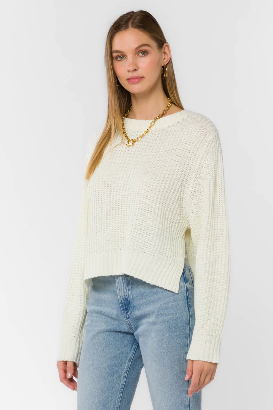 Velvet Heart KORINA IVORY SWEATER