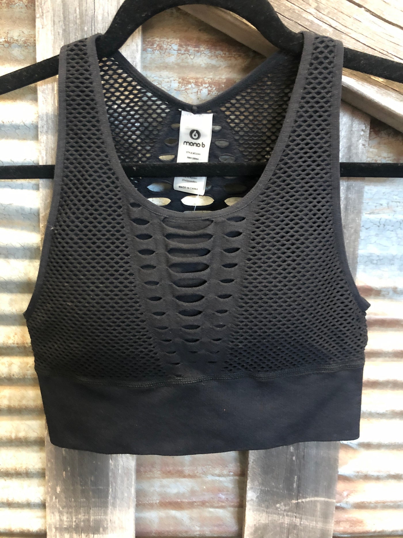 mono b sports bra