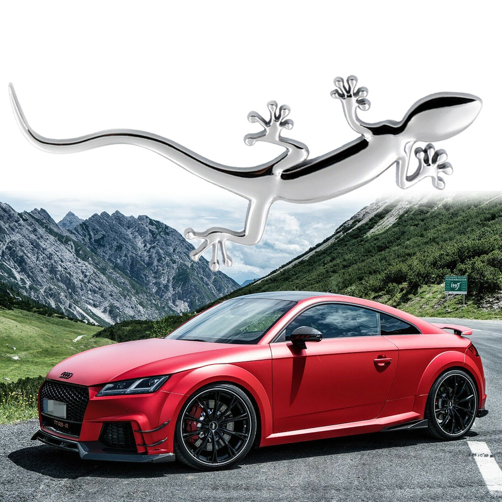 Audi RS3 RS4 RS5 RS6 TT R8 Technology Gecko Decal Sticker Logo