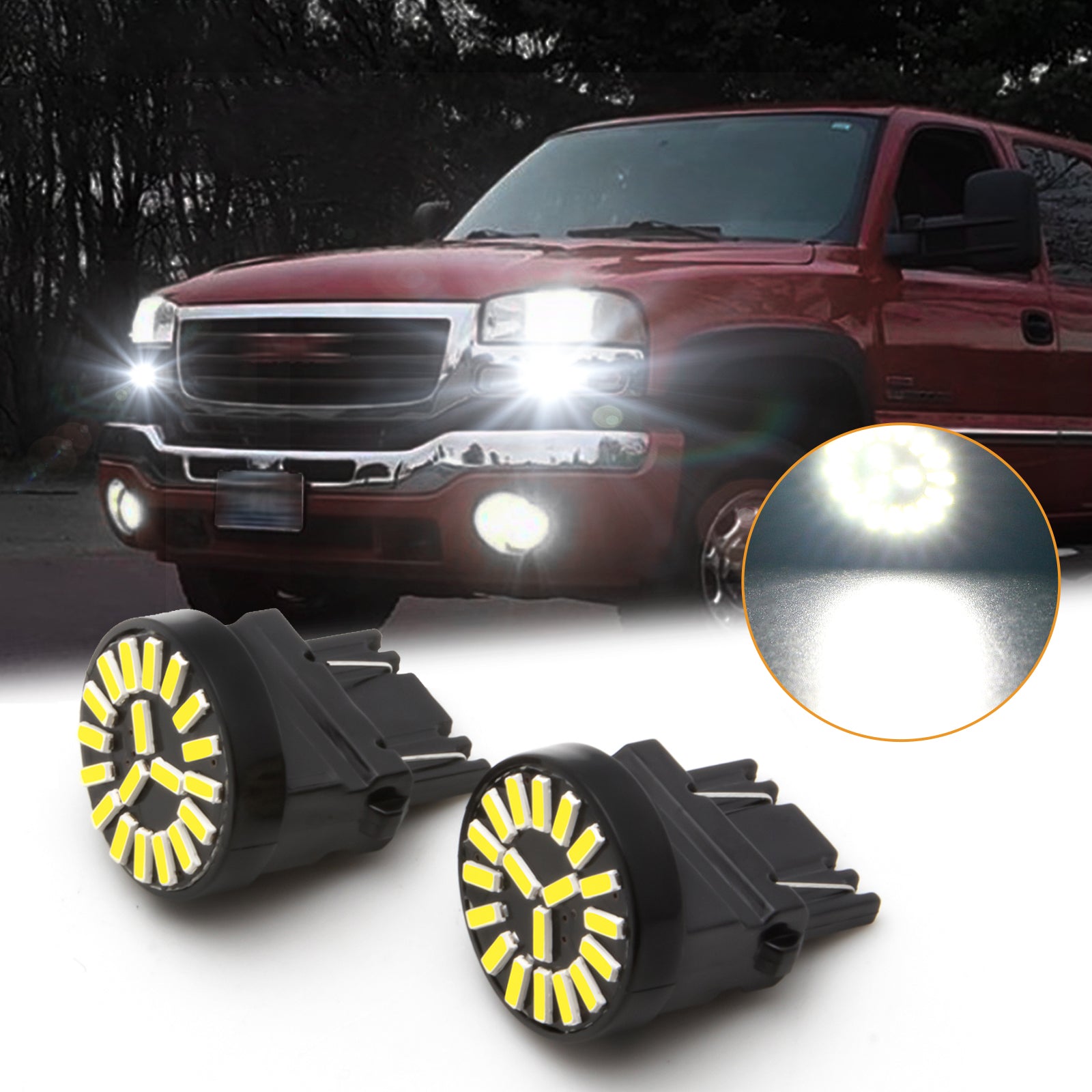 2006 gmc sierra daytime running light bulb