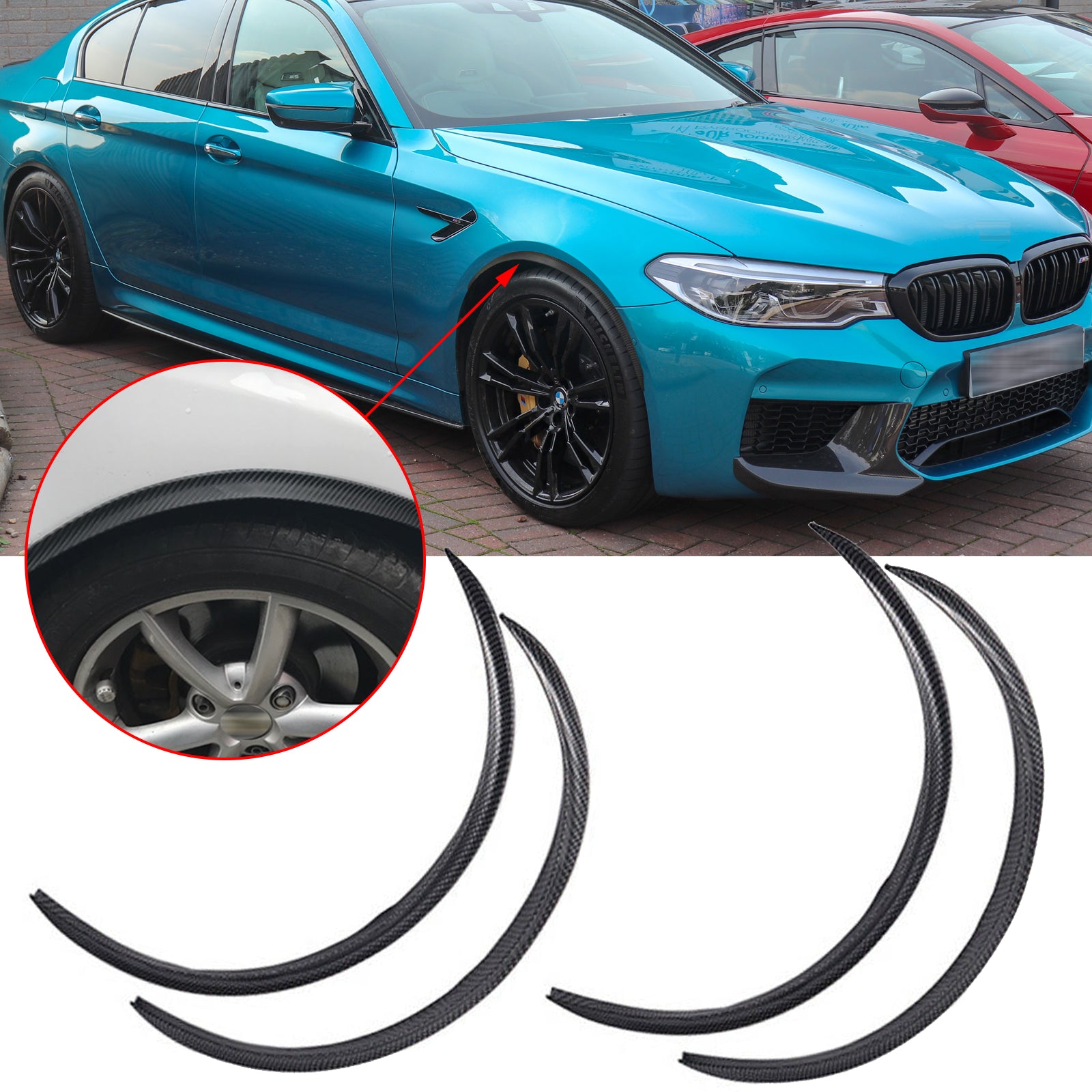 universal car fender flares wheel lip