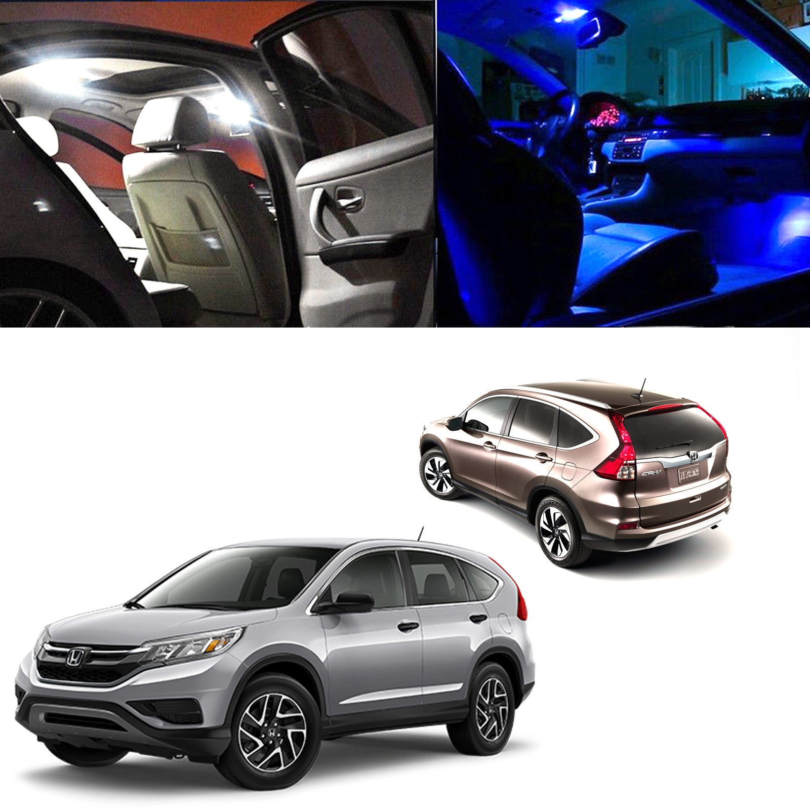 2013 2016 Honda Crv Cr V 6x Interior Led Lights Package Kit