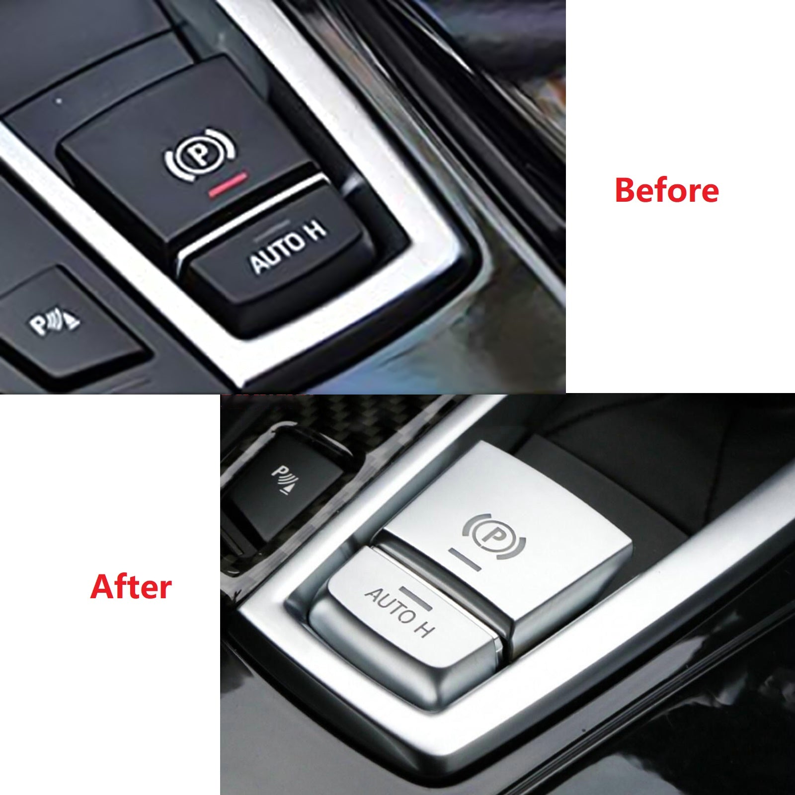 Electronic Handbrake Button Cover Car Parking Brake Switch Button Stic Xotic Tech