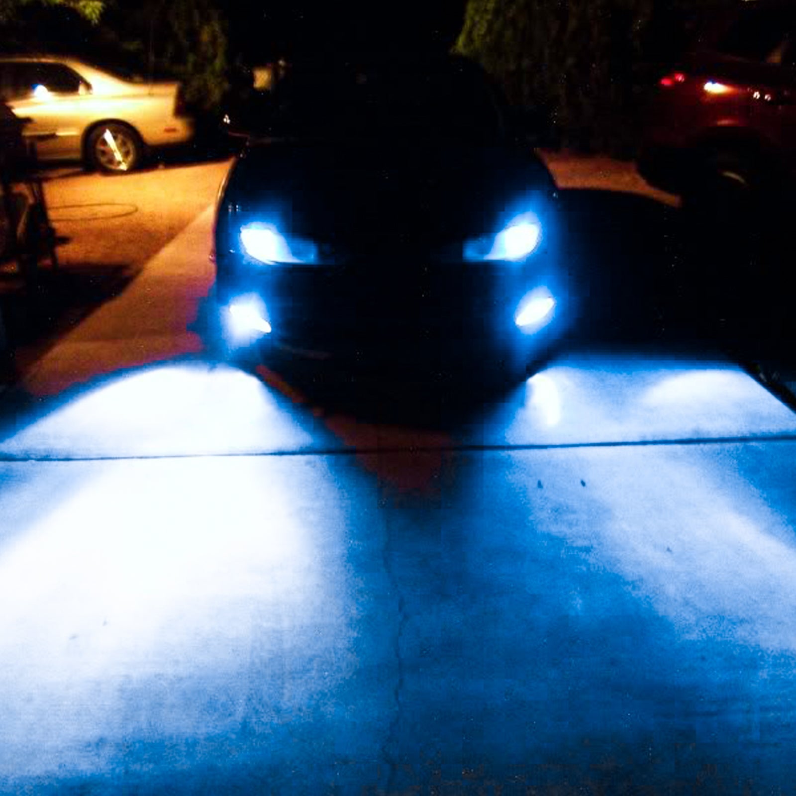 blue led headlight bulbs