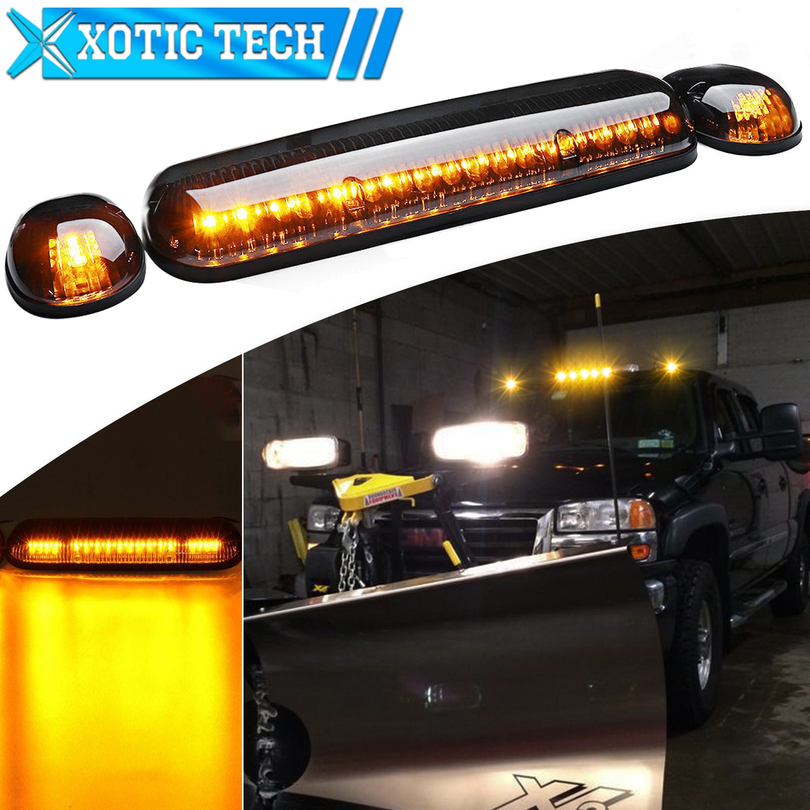 Cab Marker Roof Running Lights Assembly for Chevrolet Silverado 1500 2 |  Xotic Tech