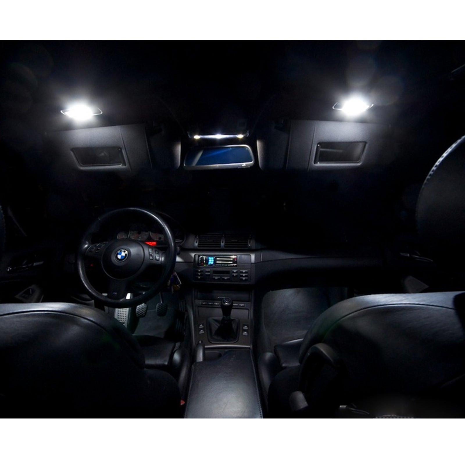 2013 And Up 6x Light Led Smd Interior Lights Package Kit For