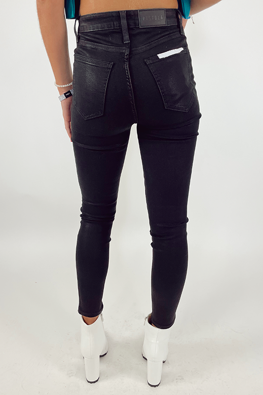 Pistola  Kate High Rise Slim Straight Pant - Jasper - Tryst Boutique