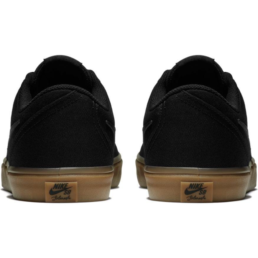 nike sb check solarsoft black gum