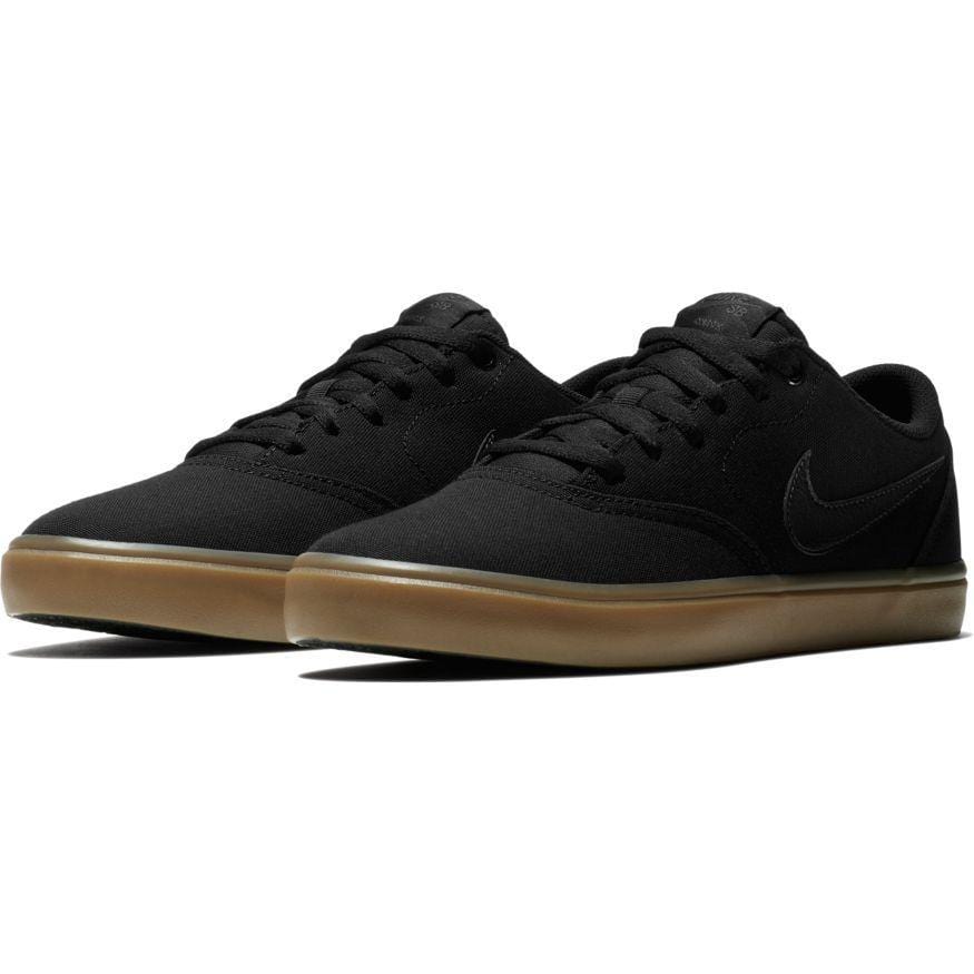 nike sb check solarsoft black gum