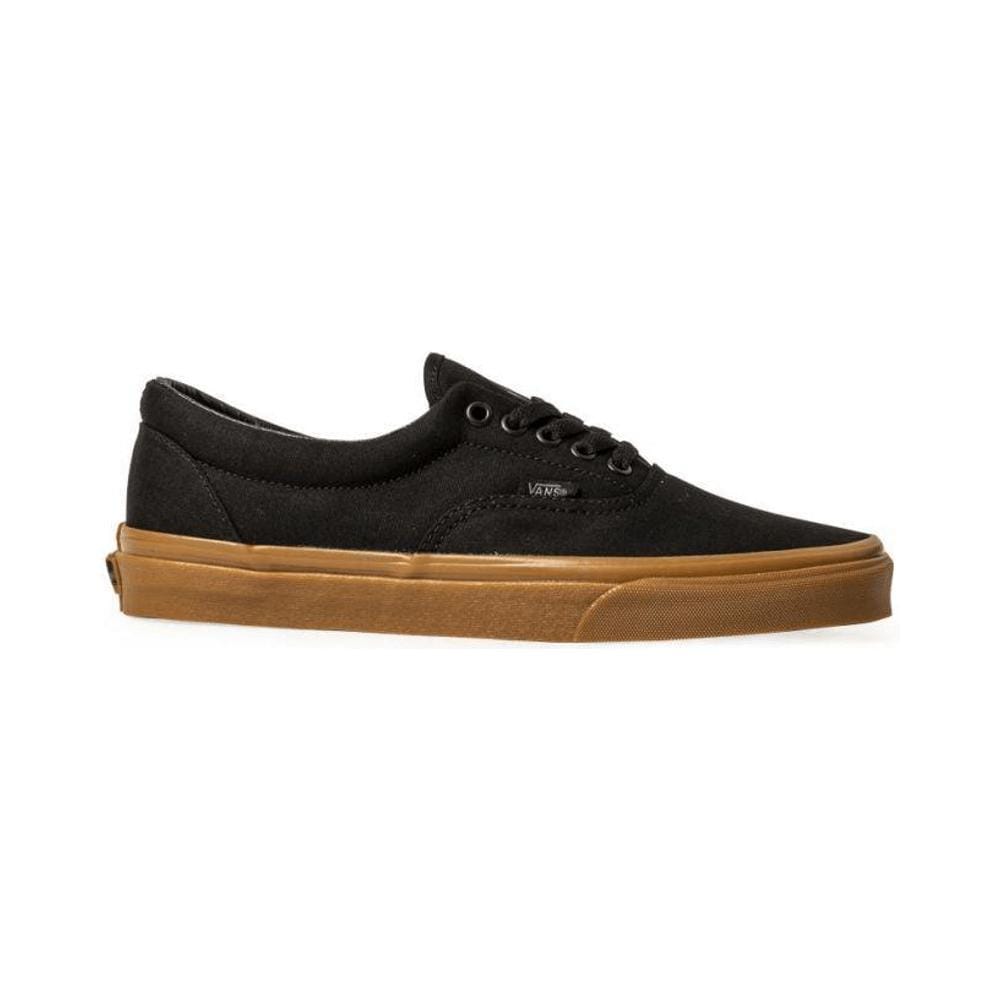 vans gum era black