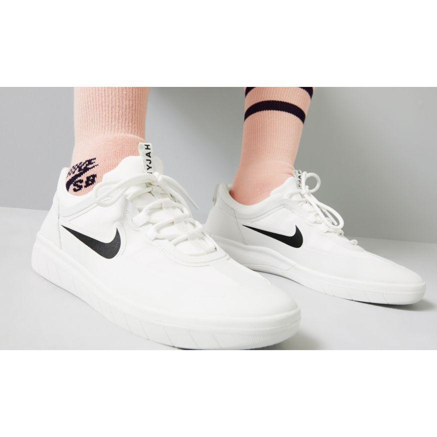 temor Primitivo Bonito Nike SB Nyjah Free 2 White White | 50-50 Skate Shop