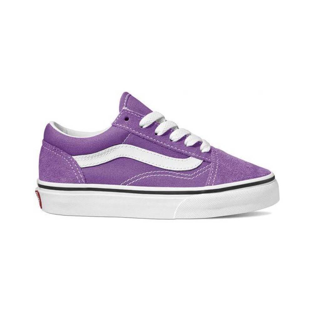 womens vans purple old skool trainers