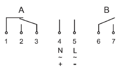 Sangamo 23872 Wiring Diagram