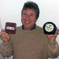 Mick from Northumberland with his longest lasting switch from 1954 & his prize.