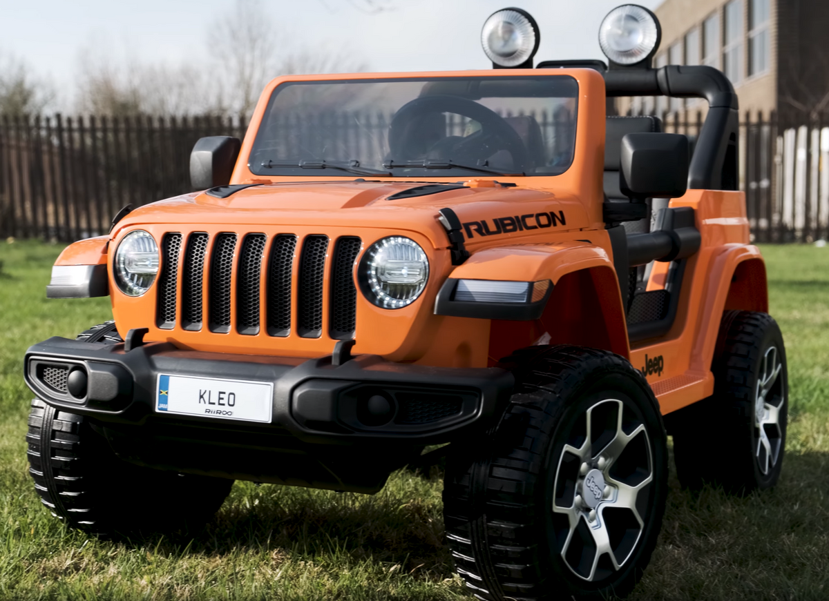 Jeep Wrangler Rubicon 12v Battery Electric Kids Ride On Car