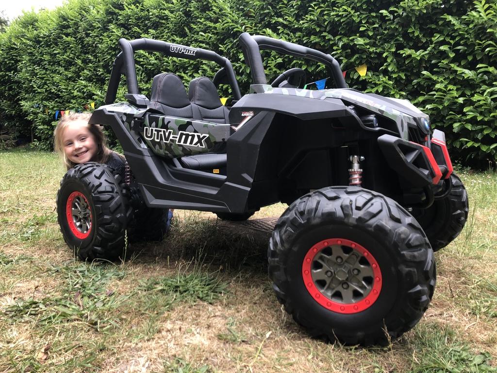 24V RiiRoo MaxPow UTV MX - batteriebetriebenes Elektroauto für Kinder