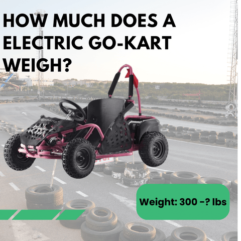 how much does a go kart weight?