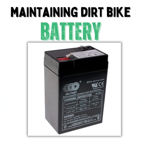 maintain your dirt bike battery