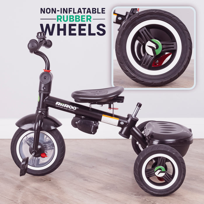 trike with rubber wheels
