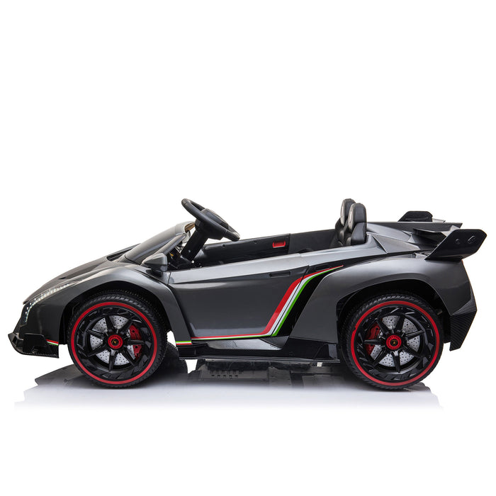 Kids Lamborghini Veneno 24V Parallel Battery Electric Ride On Car — RiiRoo