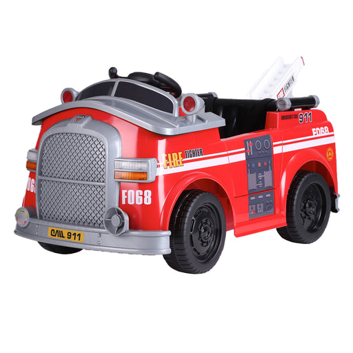 6v ride on fire engine