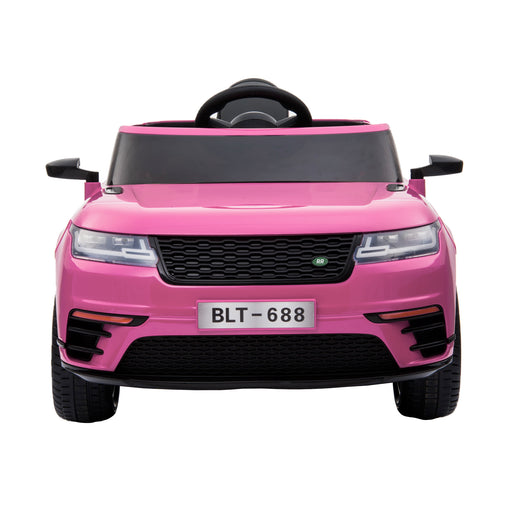 pink range rover electric car